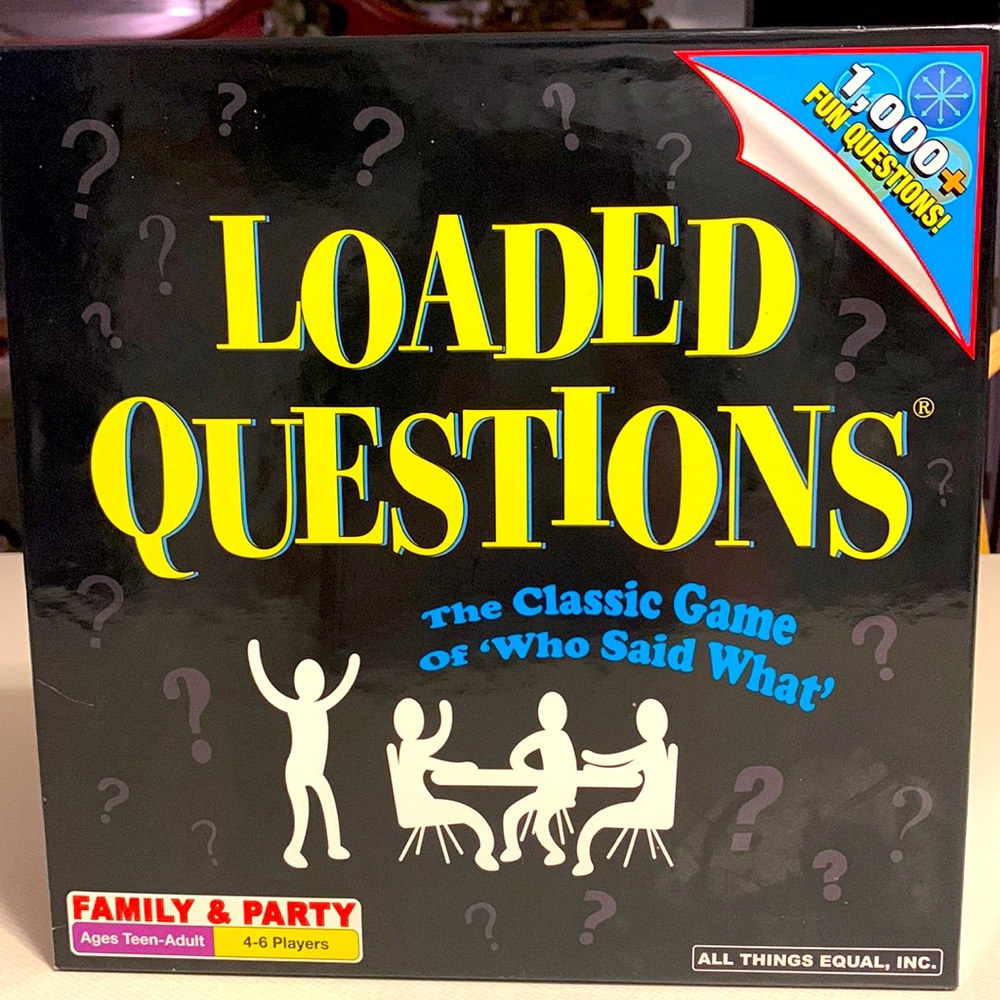 “Loaded Questions Board Game - Picture 1 of 4